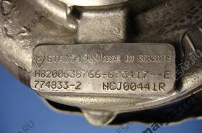 LAGUNA III QASHQAI 2.0 DCI ТУРБОКОМПРЕССОР GTA1549