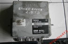 LAND RANGE ROVER 2.5TD БЛОК УПРАВЛЕНИЯ 0281001273 ERR6114