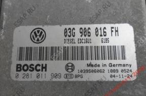 leon altea 2.0 TDI 0281011909  ,,,03G906016FH