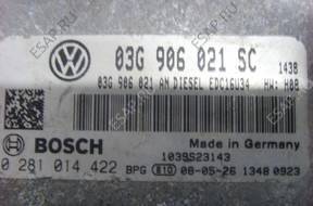 LEON II 1.9 TDI BXE БЛОК УПРАВЛЕНИЯ ДВИГАТЕЛЕМ 03G906021SC