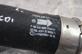 ЛЕВАЯ ПАТРУБОК ИНТЕРКУЛЕРА MERCEDES GLE A1665260082