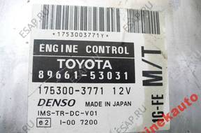 LEXUS IS200 БЛОК УПРАВЛЕНИЯ ДВИГАТЕЛЕМ 89661-53031 ENGINE CO