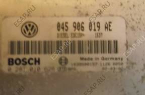 Lupo 3L 1,2 TDI БЛОК УПРАВЛЕНИЯ bosch КОМПЛЕКТ 045906019AE