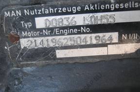 MAN DEXON STACO 2010 год, двигатель 280KM D0836 LOH55 КОМПЛЕКТНЫЙ