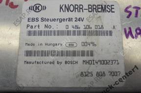 MAN TGA БЛОК УПРАВЛЕНИЯ KASETA EBS 6x2  0 486 106 018