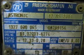 MAN TGA КОРОБКА ПЕРЕДАЧw ZF АВТОМАТИЧЕСКАЯ 12 AS 2301