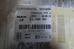 MAN TGS TGX БЛОК УПРАВЛЕНИЯ FFR 81258057093 400netto