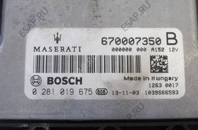 MASERATI GHIBLI 3.0 TDS V6 БЛОК УПРАВЛЕНИЯ ECU 670007350