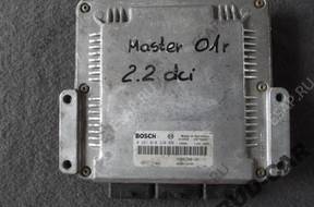 MASTER MOVANO 98-03 год, БЛОК УПРАВЛЕНИЯ ДВИГАТЕЛЕМ 0281010320