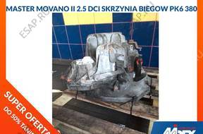 MASTER MOVANO II 2.5 DCI КОРОБКА ПЕРЕДАЧ PK6380