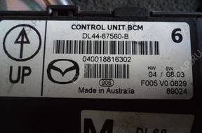 MAZDA 2 08-13 МОДУЛЬ KOMFORTU BSI DL44-67560-B