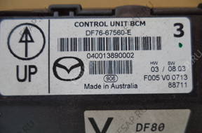 Mazda 2 МОДУЛЬ control unit BCM DF76-67560-E