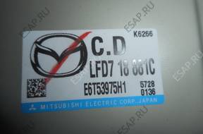 MAZDA 5 БЛОК УПРАВЛЕНИЯ  2,0 16V LFD718881C  E6T53975H1