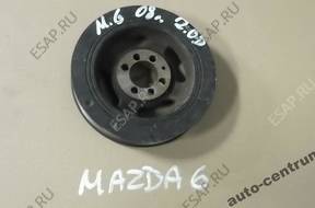 MAZDA 6 08-2012 год 2.0 CITD 143 KM RF7J ШКИВ PASOWE