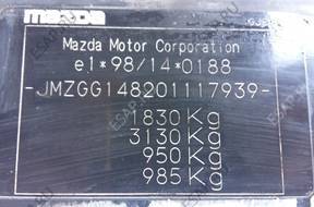 MAZDA 6 2.0 16 DOHC двигатель