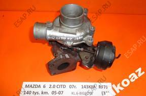 MAZDA 6 2.0 CITD 07 143KM  ТУРБОКОМПРЕССОР