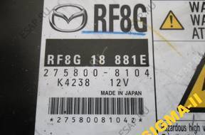MAZDA 6 VI GH 2008 БЛОК УПРАВЛЕНИЯ ДВИГАТЕЛЕМ RF8G18881E