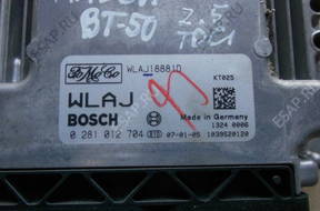 MAZDA BT-50 2007 год- 2.5 БЛОК УПРАВЛЕНИЯ ДВИГАТЕЛЕМ 0281012704