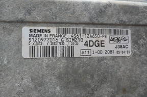 MAZDA2  02-07  1.4 16V БЛОК УПРАВЛЕНИЯ  КОМПЛЕКТ ЗАПУСКА