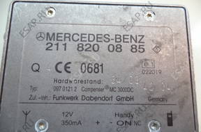 MB E-klasa W211 МОДУЛЬ УСИЛИТЕЛЬ АНТЕННЫ 2118200885