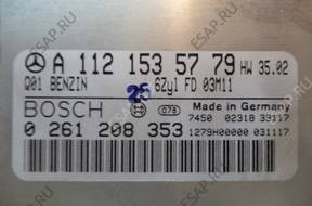 MB ML W163 БЛОК УПРАВЛЕНИЯ ДВИГАТЕЛЕМ 0261208353 A1121535779