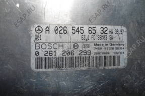 MB W220 3.2 V6 БЛОК УПРАВЛЕНИЯ A0265456532 0261206299