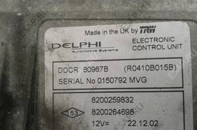megan 2 ll БЛОК УПРАВЛЕНИЯ 8200264698 8200259832 kable