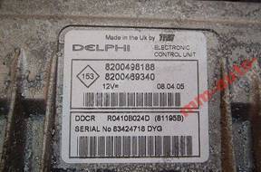 MEGANE 1,5 DCI КОМПЛЕКТ DO ODPALANIA 8200498188