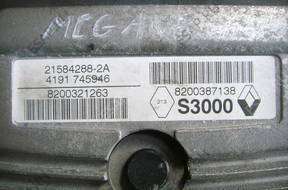 MEGANE II 2 1.6 16 V БЛОК УПРАВЛЕНИЯ ДВИГАТЕЛЕМ 8200321263