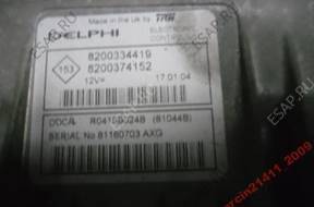 megane ll scenic ll 1.5 dci БЛОК УПРАВЛЕНИЯ 8200334419