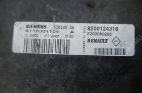 MEGANE SCENIC 99-03 1.6 16V БЛОК УПРАВЛЕНИЯ