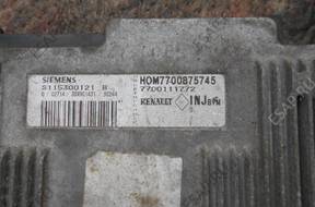 MEGANE SCENIC ЗАМОК ЗАЖИГАНИЯ БЛОК УПРАВЛЕНИЯ HOM7700875745 .
