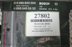 MERCEDES 124 БЛОК УПРАВЛЕНИЯ ДВИГАТЕЛЕМ 0055455532