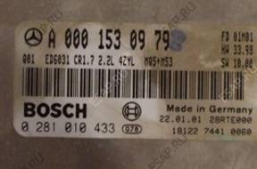 MERCEDES 2,2 CDI БЛОК УПРАВЛЕНИЯ A0001530979 0281010433