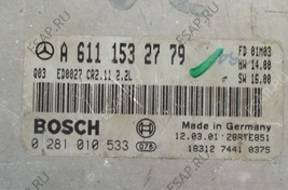 MERCEDES 2,2 CDI БЛОК УПРАВЛЕНИЯ A6111532779 0281010533