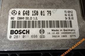 MERCEDES 211 БЛОК УПРАВЛЕНИЯ КОМПЛЕКТ ЗАЖИГАНИЯ 320 CDI