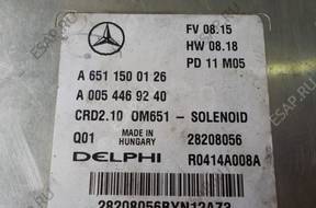 Mercedes 22 W204 W212 БЛОК УПРАВЛЕНИЯ ДВИГАТЕЛЕМ A6511500126