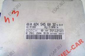MERCEDES A 024 545 60 32  W210 БЛОК УПРАВЛЕНИЯ ДВИГАТЕЛЕМ