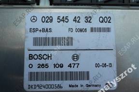 MERCEDES A 1.4 W168 БЛОК УПРАВЛЕНИЯ ESP BAS 0295454232