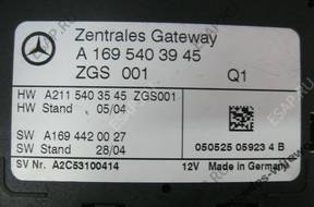 MERCEDES A KLASA W169 W245 МОДУЛЬ БЛОК УПРАВЛЕНИЯ ZAMKA