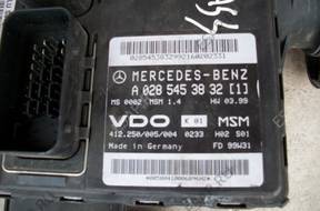 MERCEDES A KLASSA  A140 A160 БЛОК УПРАВЛЕНИЯ ДВИГАТЕЛЕМ