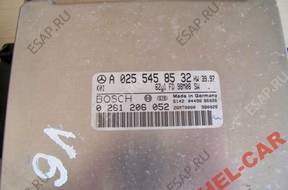 MERCEDES A025 545 85 32  W210 БЛОК УПРАВЛЕНИЯ ДВИГАТЕЛЕМ