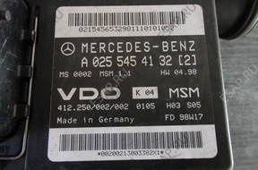 MERCEDES A160 W168 1.6B БЛОК УПРАВЛЕНИЯ 0255454132