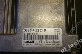 MERCEDES A6471532279 0281011712 CR3.12 2.7L