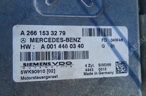 MERCEDES AKLASA W245 W169 1.5 БЛОК УПРАВЛЕНИЯ A2661533279