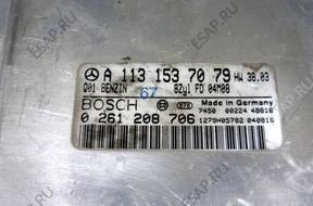MERCEDES БЛОК УПРАВЛЕНИЯ ДВИГАТЕЛЕМ A 113 153 70 79 BOSCH