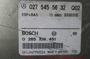 MERCEDES БЛОК УПРАВЛЕНИЯ МОДУЛЬ ESP BAS 0275455632 MERCEDES БЛОК УПРАВЛЕНИЯ МОДУЛЬ ESP BAS 0275455632