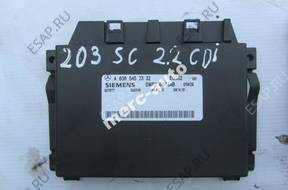 MERCEDES c 203 , 2,2 cdi БЛОК УПРАВЛЕНИЯ egs КПП
