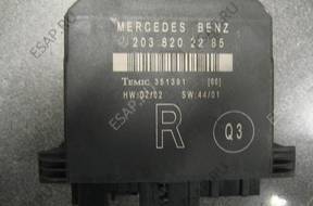 MERCEDES C 203 МОДУЛЬ БЛОК УПРАВЛЕНИЯ ДВЕРИ TYLNYCH POZ-