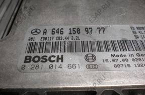 MERCEDES C БЛОК УПРАВЛЕНИЯ A6461509777 0281014661